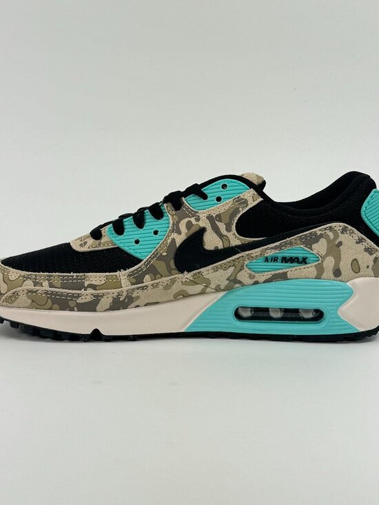 Nike Air Max 90 Premium \'Camo Pack - Aurora Green\' IF1721-100 Multi Size main image 8